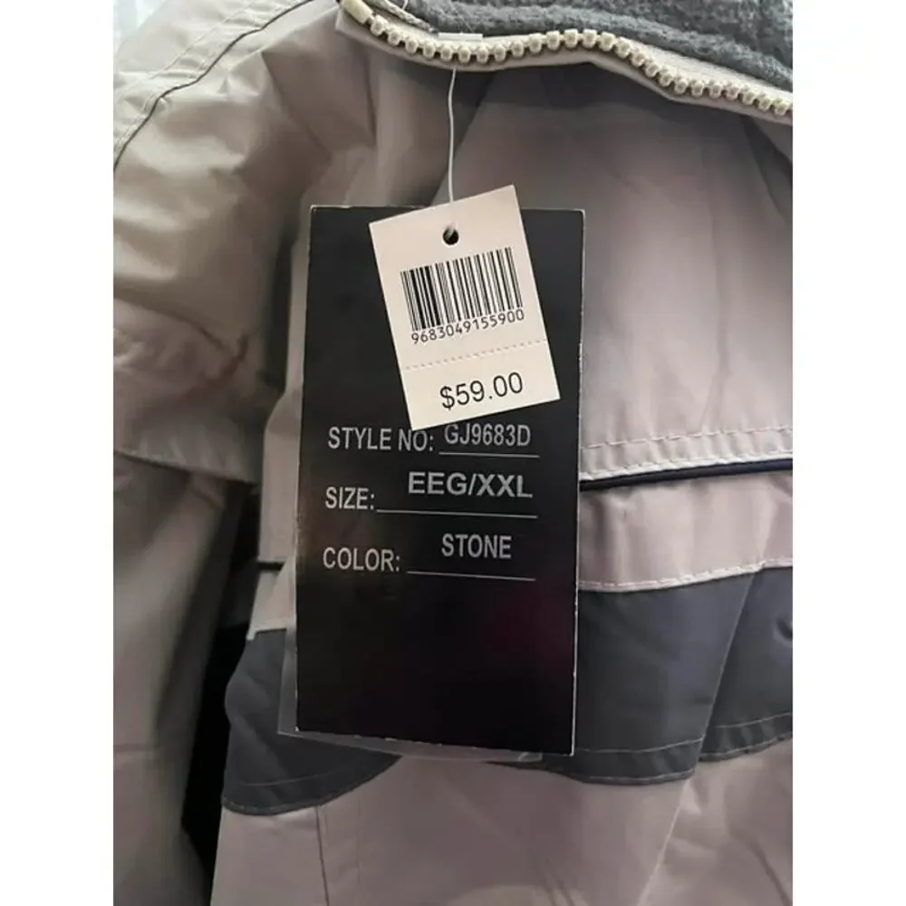 Gazoz Stone Grey XXL Jacket NWT